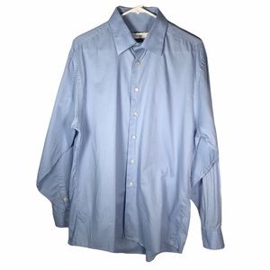 Calvin Klein Men’s Dress Shirt Blue 16.5